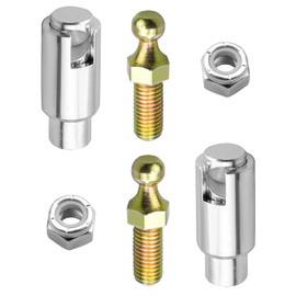 Replaces 1012333 1010954 Transmission Cable End Ball Stud Kit Fit for Club Car DS Gas 1984-Up Precedent 2004-2014 Gas Golf Cart