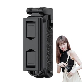 Phone Tripod, Portable Smartphone Tripod Holder, with Wireless Remote, 360 Degree Rotation, Anti-Slip Camera Mount for Photography Live Streaming Recording