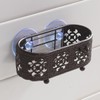 ORZ Wall Shelf, Iron Shelf with Suction Cup Suction Cup