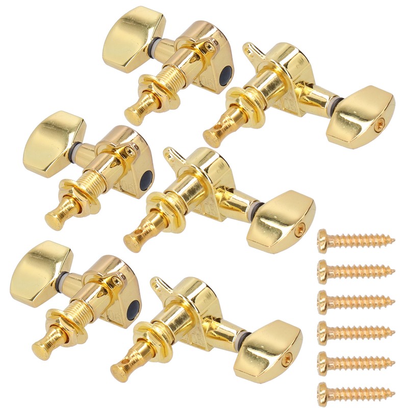 3 Left3 Right Guitar Tuning Pegs Machine Heads Tuner Electric