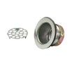 Highcraft Flat Stainless Steel RV Mobile Shower Strainer - Drain