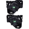 ALLGOOD Fog Lights w/Bulbs, Compatible with Nissan Maxima 2009 2010