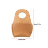 Briny River Leather Thumb Guards, 80 x 52 mm, Wood