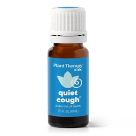 Plant Therapy Kids Quiet Cough Essential Oil Blend 10 mL (1/3 oz) 100% Pure, Undiluted, Therapeutic Grade