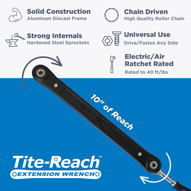 TITE-REACH 1/4" Professional Extension Wrench