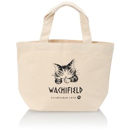 Wachifudo VTHE-01 Dayan Cat Tote Bag, Women's, Unisex, Men's, Lightweight, Canvas, Small, Compact, Mini Tote, Large Capacity, Dayan, Cat Goods, S, M, Eco Bag, Lesson Bag, natural