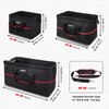 HAUTMEC 3PCS Large Tool Bag Set, Heavy-Duty Wide Mouth Tool