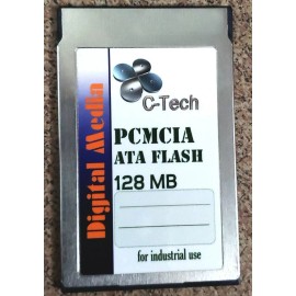 C-tech 128MB ATA Flash PC Card (PCMCIA)