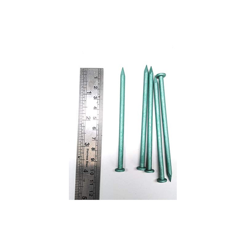 Astone Green Coated Exterior Nails Garden decking Nails (250g x