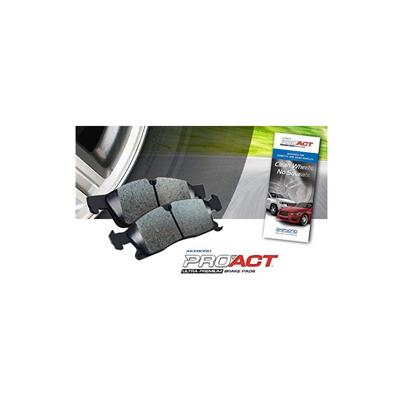 Akebono Ultra-Premium Ceramic Front Disc Brake Pads