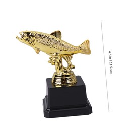 Milisten Kids Award Trophy Kids Trophies with Fish Kids Party Trophy up Kids Trophy Statue Sports re-usable