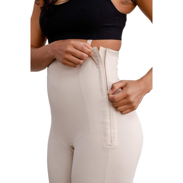Motif Medical, Postpartum Recovery Girdle, C-Section and Natural Birth, Lightweight and Breathable, Nude - Large