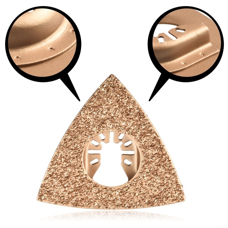 Premium Carbide Grit Rasp Blade for Oscillating Multitool High Performance