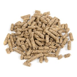 Small World Guinea Pig Feed, High Fiber Food for Guinea Pigs, Complete Nutrition, Vitamin C for Essential Nutrition, 9 lbs
