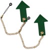 Regency Golf Tee Holder, Tee Keeper, Arrow Design, Saffiano Leather