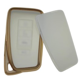 REPROTECTING TPU Key Fob Cover Compatible with 2013-2021 Lexus ES300h ES350 GS350 GS450h IS200t IS300 IS350 LX570 NX200t NX300h RC350 RX350 RX450h (Green/White)