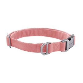 Carhartt Field Dog Collar, Fully Adjustable, Durable 600-Denier Fabric W/Reflective Wordmark for Visibility, Rose Tint, Large