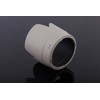 vhbw Lens Hood Plastic White/Grey for Canon L EF 70-200
