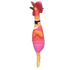 Latex Chicken Design Dog Toy (Girl)