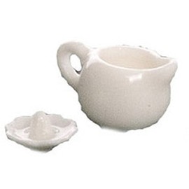 Falcon Miniatures Dollhouse Miniature Porcelain Lemon Squeezer Set by