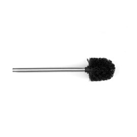 Ambrosya - Toilet Brush Made of Stainless Steel - Bathroom Brush Holder Replacement Brush Toilet Brush Holder Toilet Brush Holder Toilet Brush Set (2, Brushed Stainless Steel)