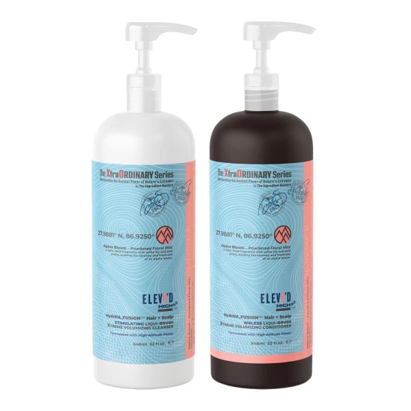 Tweak'd by Nature 32oz Alpine Bloom Elev8'd Cleanser & Conditioner-NE