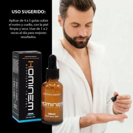 Sérum Facial HOMINEM Hombre Ácido Hialurónico 30ml Hidratante Revitalizante