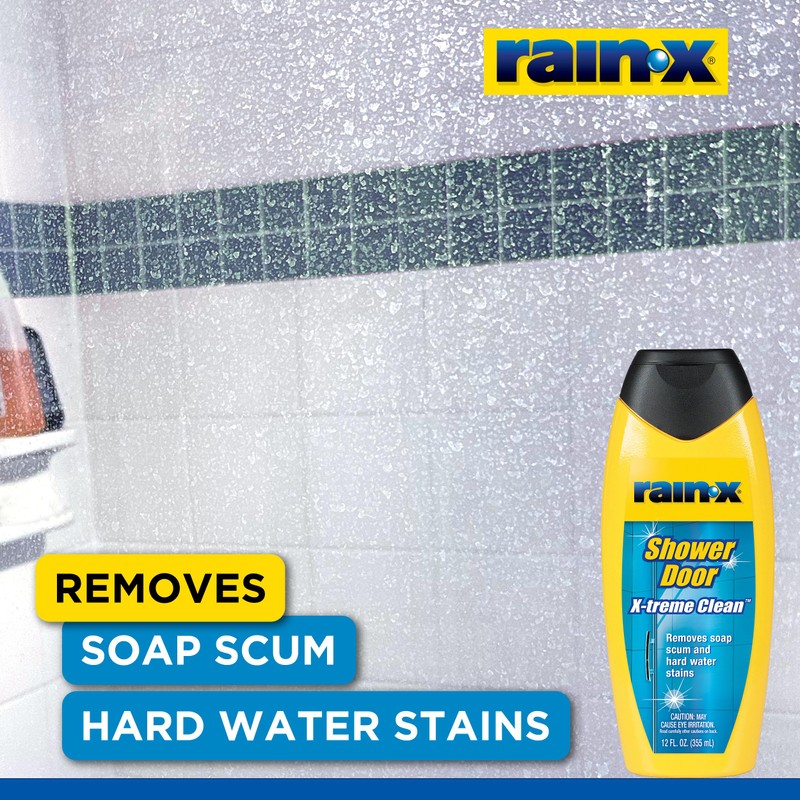 Rain-X 630035 X-Treme Clean Shower Door Cleaner, 12 Fl. Oz,