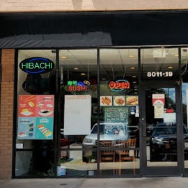 LED Hibachi Neon Sign, 20"x10", Business Signboard for Japanese Teppanyaki, Sushi Bar & Grill, and Steakhouse, Black Acrylic Backboard, Easy Installation, Wall Window Decor for Storefront (Hibachi)