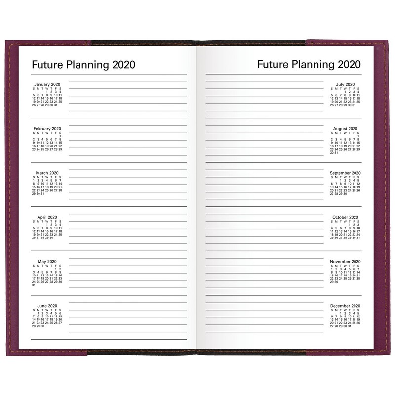 Mead 2019 Monthly Planner, 3-1/2" x 6", Pocket, Color Selected