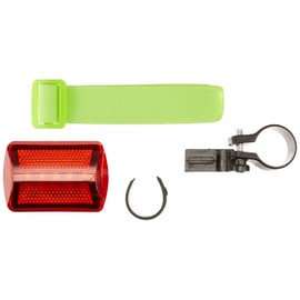 SE FL26WY150 5 LED Safety Light (White), with Bike and Arm Attachment