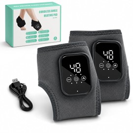 ZYNERY 3 in 1 Foot Massager Ankle Massager for Pain and Circulation, 2 Pack