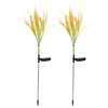 2pcs Solar Wheat Ear Lights IP44 Waterproof Wheat Ear LED