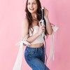 LIMITED EDITION DREAM CURLS Diamonds Automatic Rotating Curling Iron. Hand-set