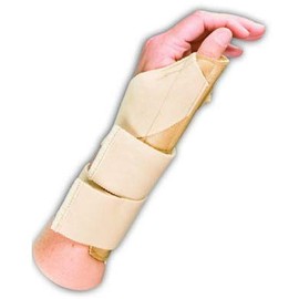 AT Surgical Comfortable and Soft Thumb Spica Stabilizer Elastic Splint for Wrist - Small