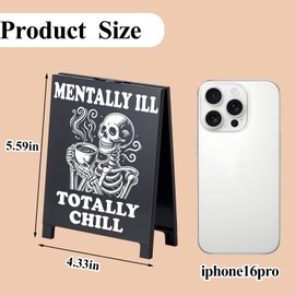 Funny Desk Sign Humorous Office Decoration Cute Accessories Home Office Workspace Essentials Supplies Perfect Gifts for Coworkers Women Men