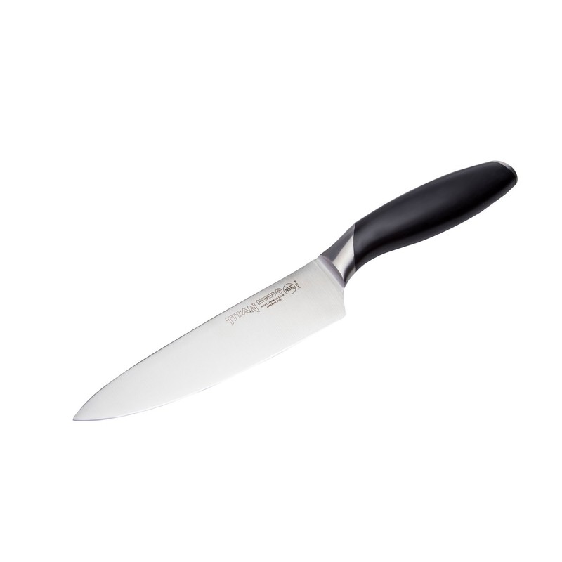 Mundial Titan 3410-6 6" Chef's Knife, Black