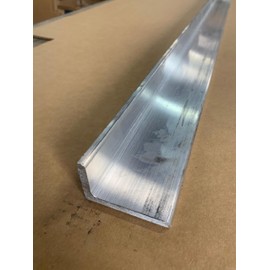 1/4" Aluminum Angle x 2" x 3", 6061-T6 Aluminum, Pick Your Length (Aluminum, 30 INCH)