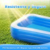 30518356cm Alberca Inflable Grandes Piscinas Rectangular Azul Ununmx