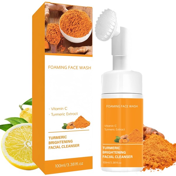 Turmeric Face Wash for Women - Turmeric Foaming Cleanser -