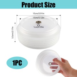 Hole Saw Dust Collector Drill Dust Catcher Elastic Sealing Ash Bowl Shockproof Dust Cover for 0.63-4.92inch Electric Drill Bits Hammer Holesaw Opener Power Tool