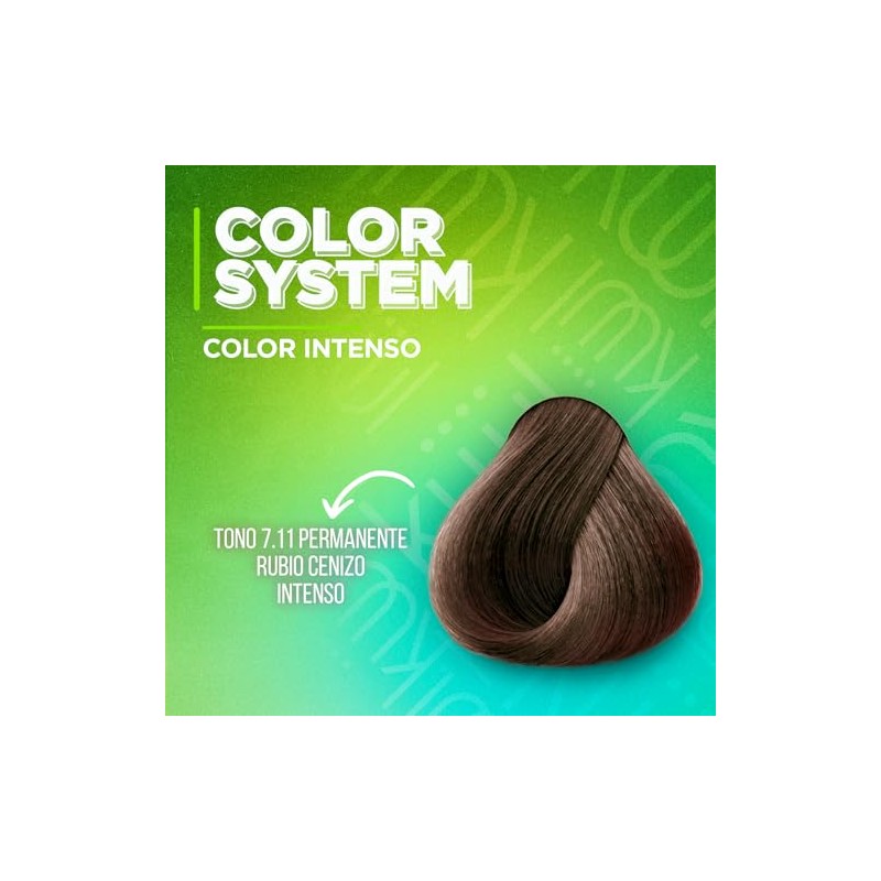 KÜÜL Color System Tono 7.11 Tinte Permanente Color Brillo Hidratación