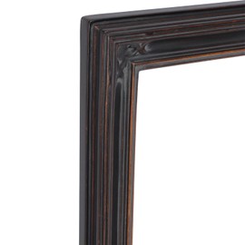 Museum Collection Gothic Ornate Picture Frame - 11x14, Black Gold Oil Painting Frames | Closed Corner High-End Antique Style Frames | Open Back Frames with No Glass or Backing