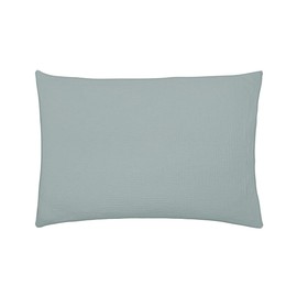 Cushion Cover Washed Cotton Gauze Tenderness Celadon Blue 50 x 75 cm Essix