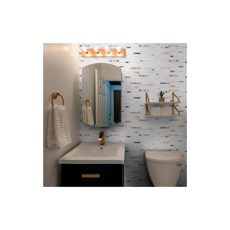 StyloVue 20 Sheets Peel and Stick Backsplash for Kitchen, 2026
