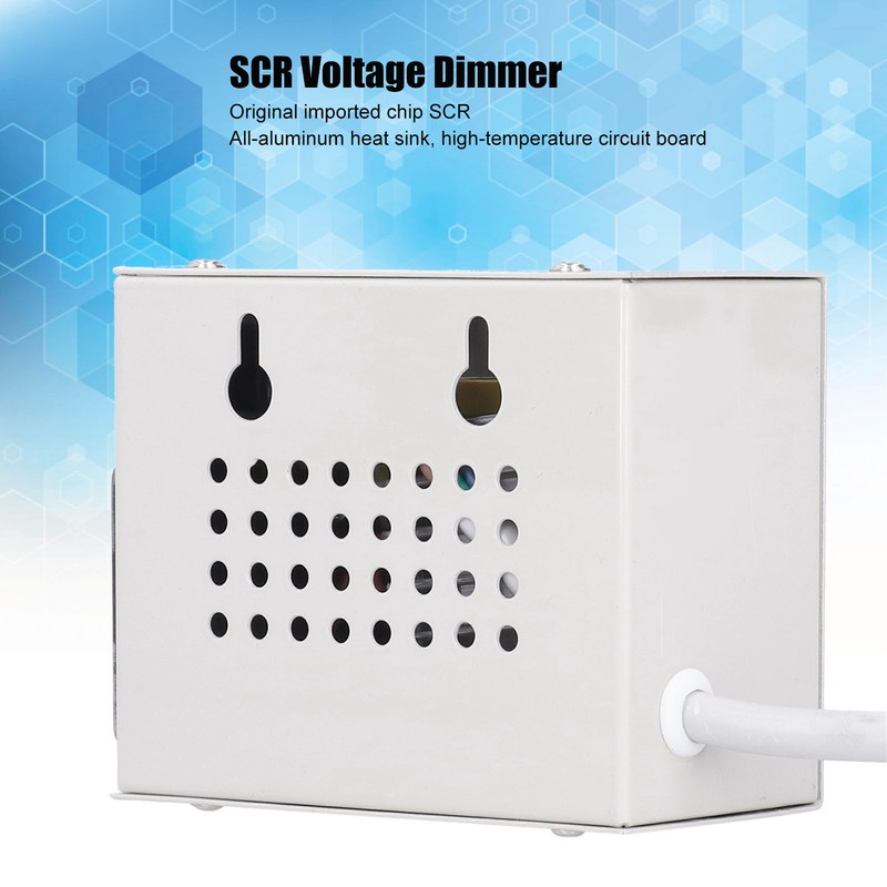 4000W SCR Voltage Regulator Dimmer High Power Electronic Thyristor Controller