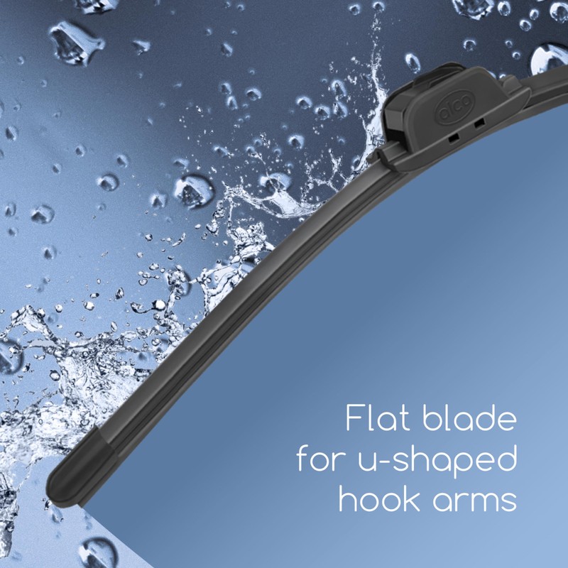 alca® Windscreen Wiper Set with Rear Wiper Suitable for Honda