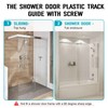 M6209 Sliding Shower Door Bottom Guide 1/2" Wide Fit for