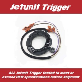 JETUNIT Trigger For Mercury 134-6456 18-5798 150 EFI 90 115 175 200 HP Outboard 96455A9 96455A11 96455A6 96455A10 2 Stroke 6 Cylinder 2.5 Liter XR2 XR4 XR6 Black Max