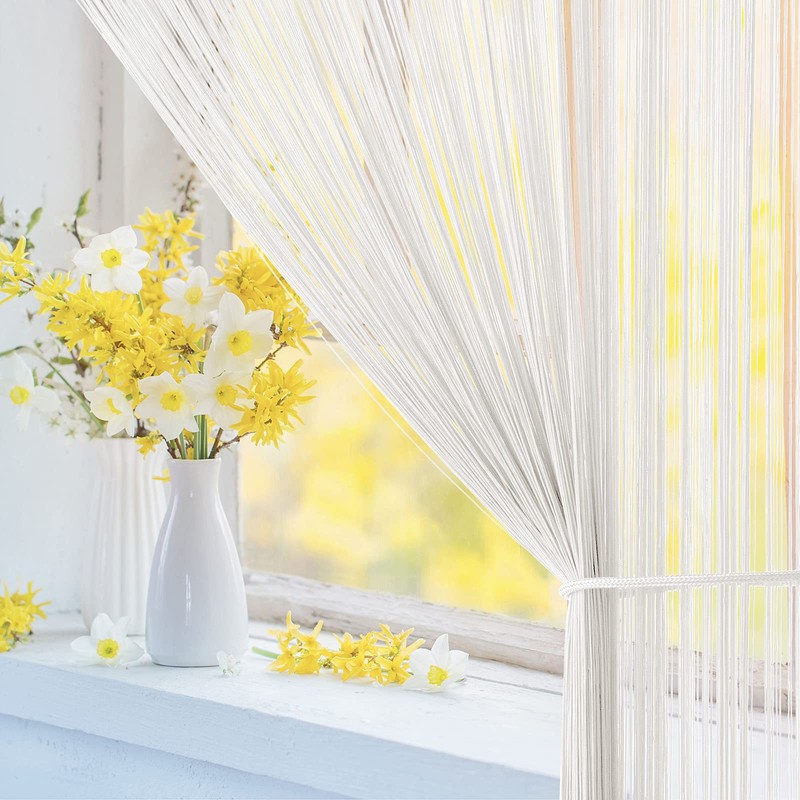 MIULEE String Curtain Mosquito Net Door Curtain for Balconies Room